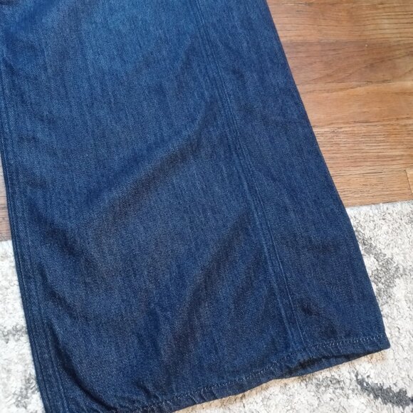 COS high rise wide leg trouser in indigo blue (sz10) - Picture 4 of 15